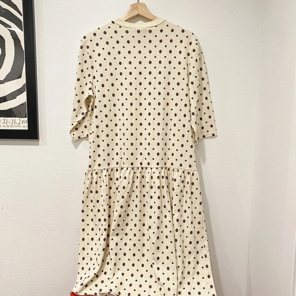 Eber San Francisco Vintage Cream Floral Dress - Picture 3 of 5